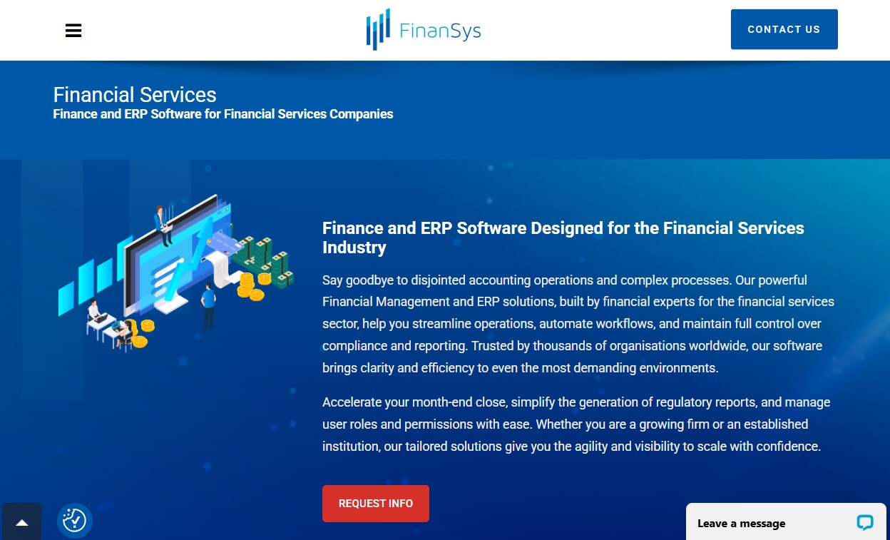 FinanSys website