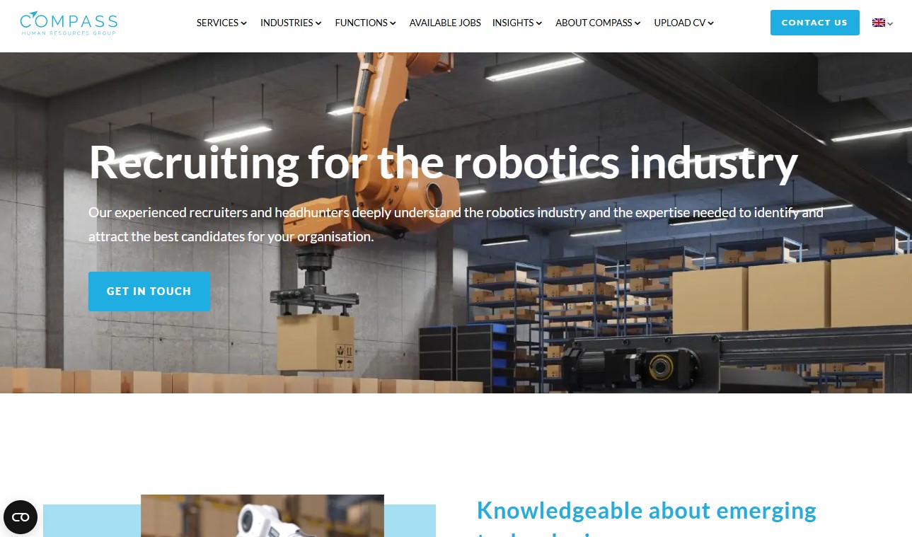 Compass HRG wesite