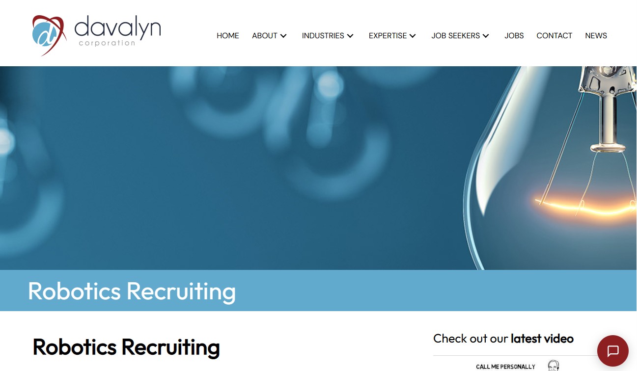 Davalyn Corporation website