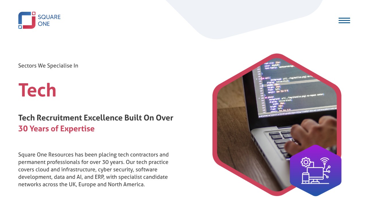 Square One Resources website
