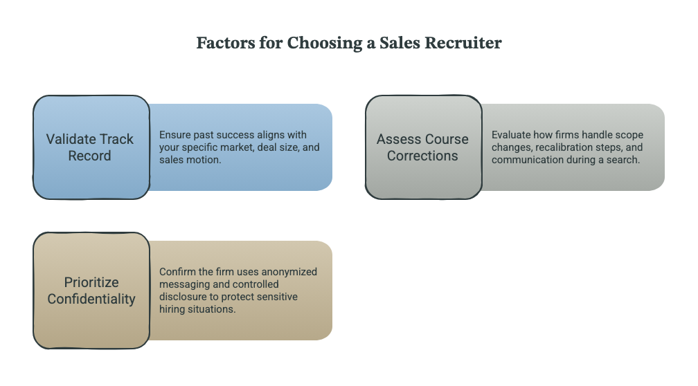 Factors for Choosing a Sales Recruiter