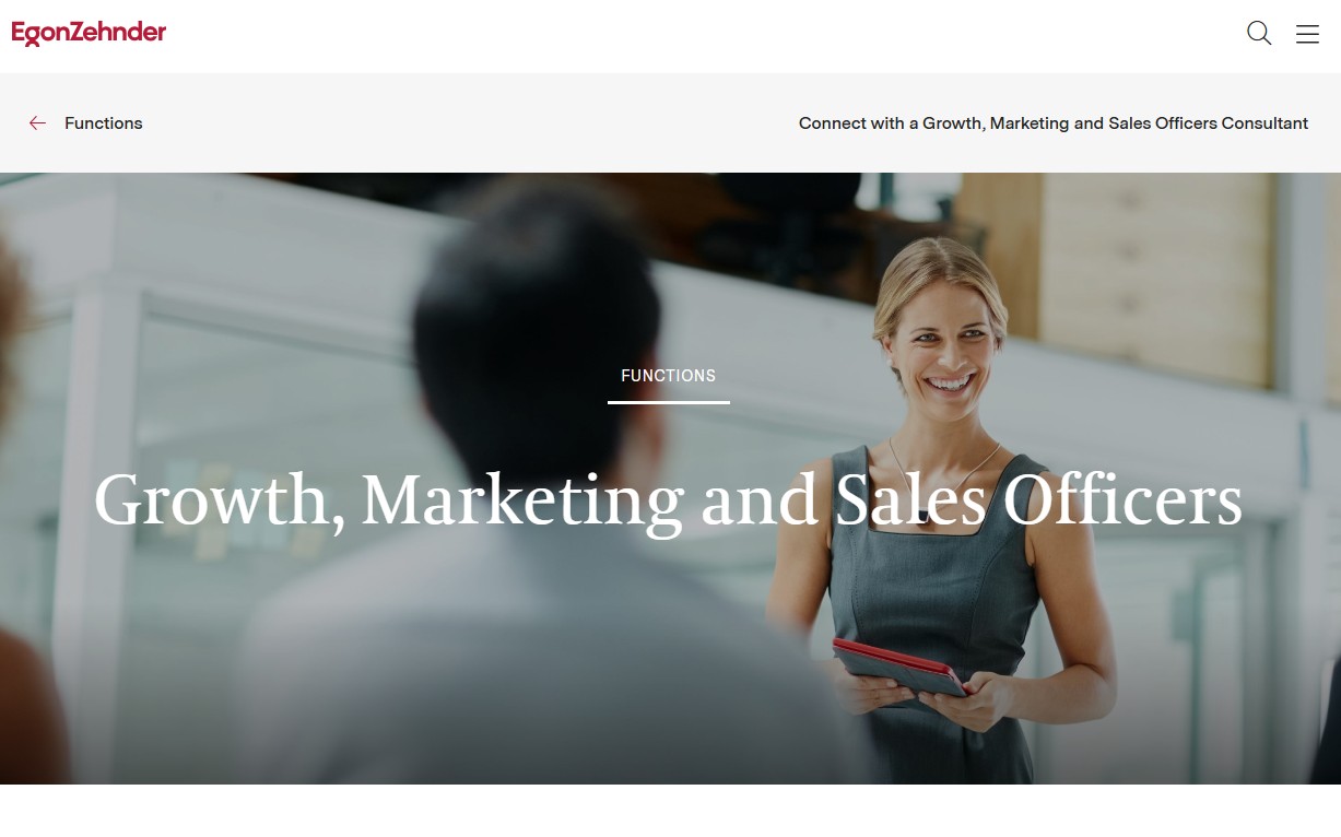 Egon Zehnder website