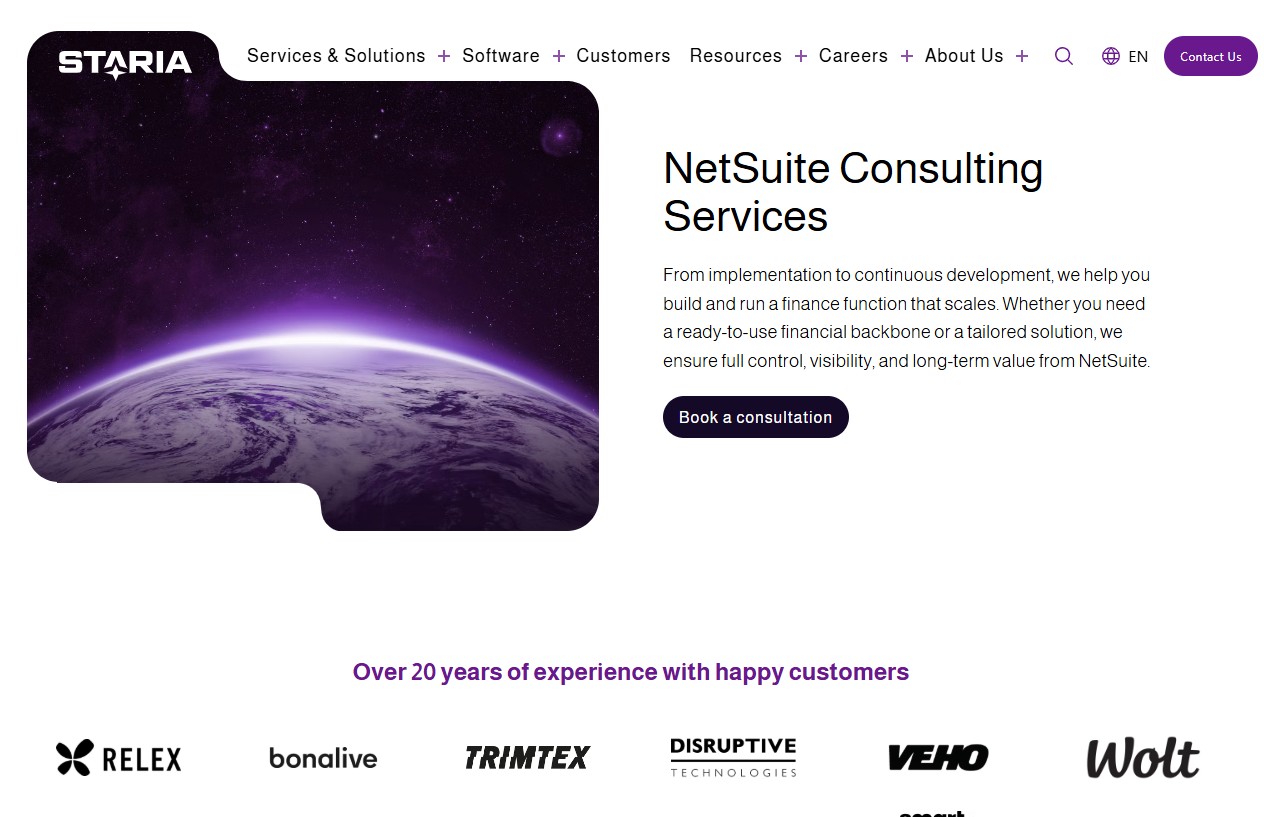 Staria website
