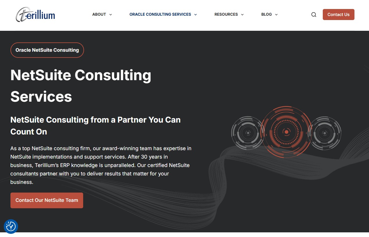 Terillium website