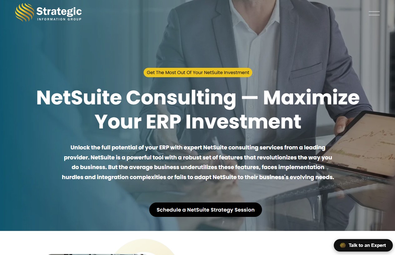 Strategic Information Group website