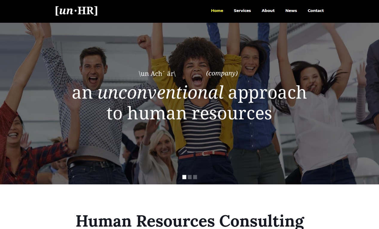 unHR website