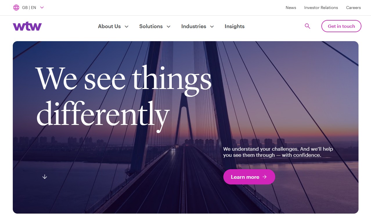 WTW (Willis Towers Watson) website