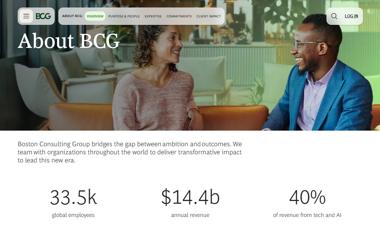 Boston Consulting Group website
