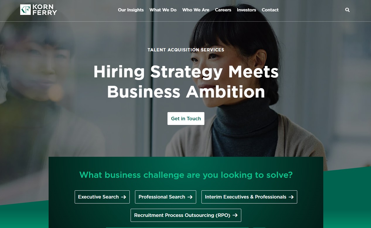 Korn Ferry website