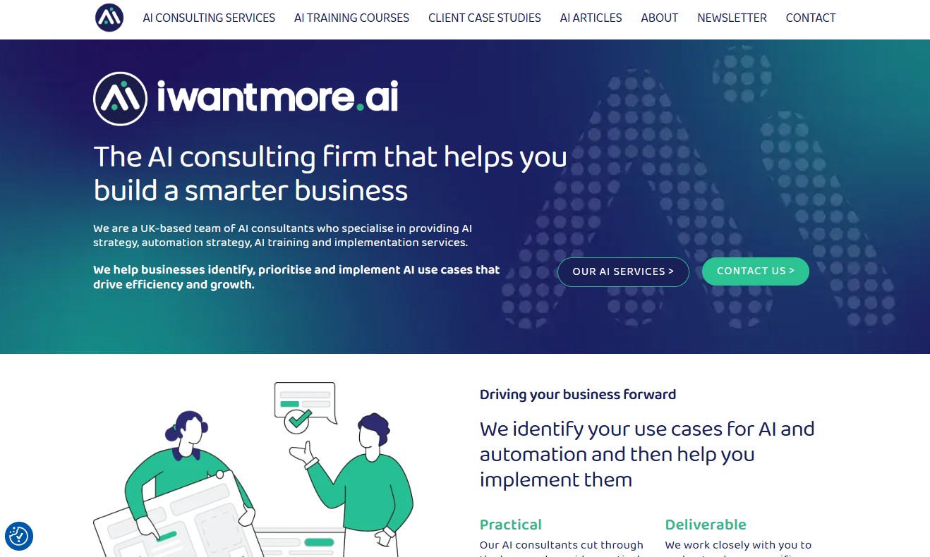 iwantmore.ai website