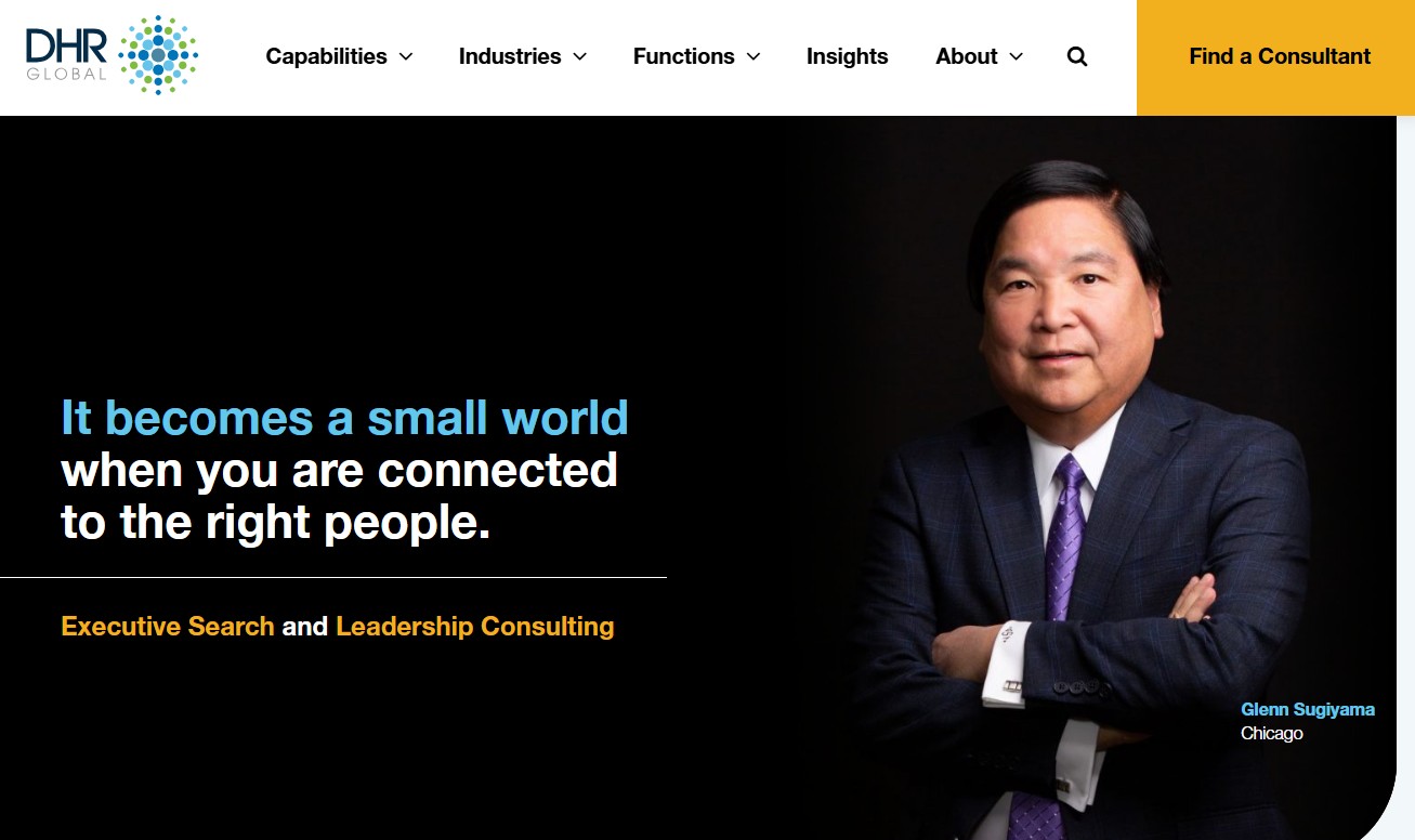 DHR Global website