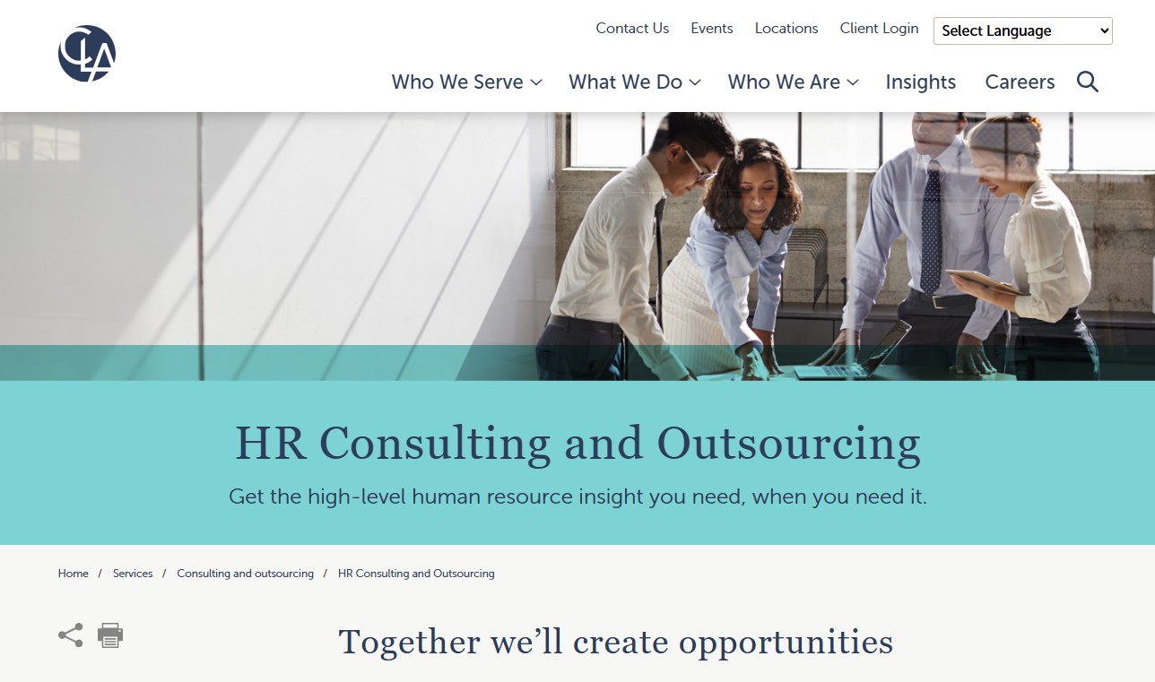 CLA website