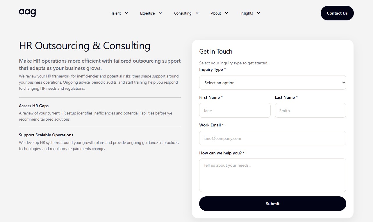 Alpha Apex Group website