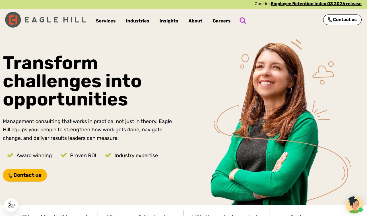 Eagle Hill Consulting website