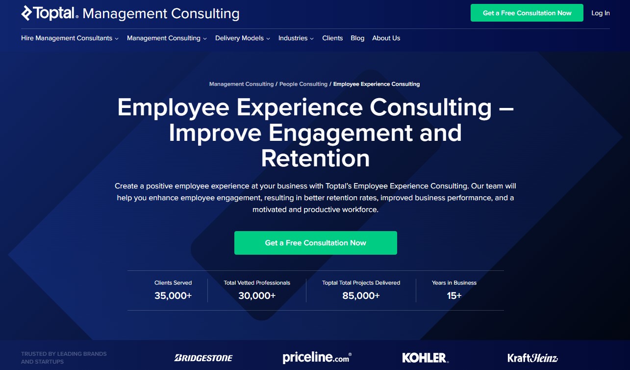 Toptal website