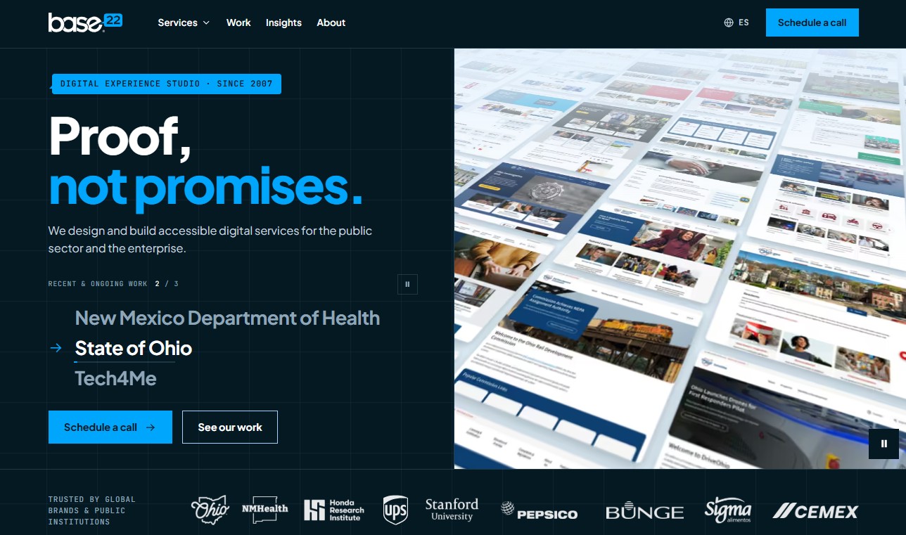 Base22 website
