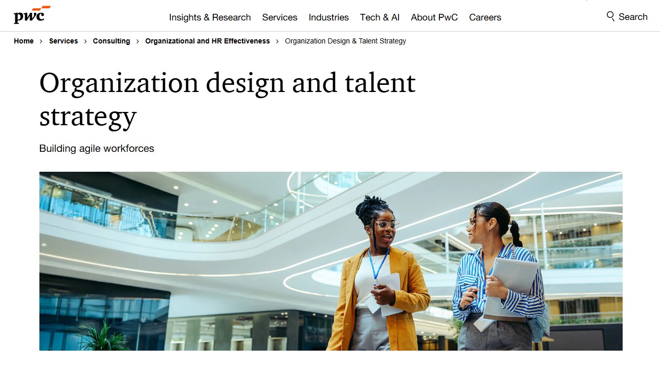 PwC website