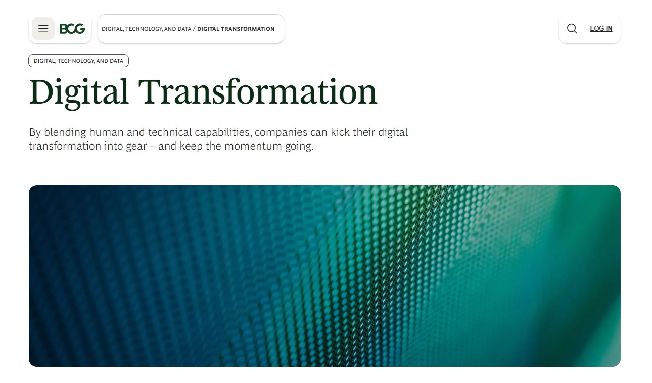 BCG website
