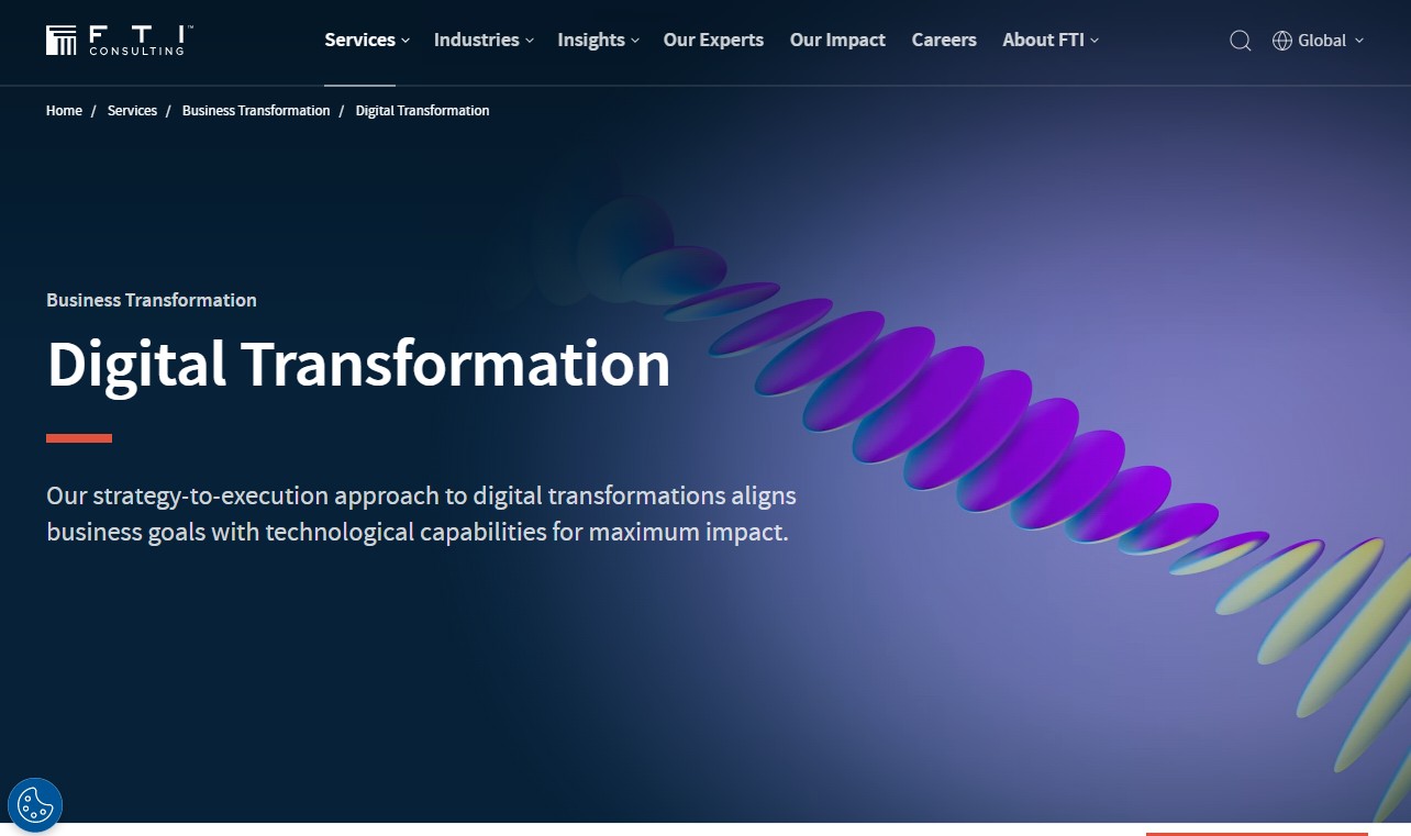 FTI Consulting website