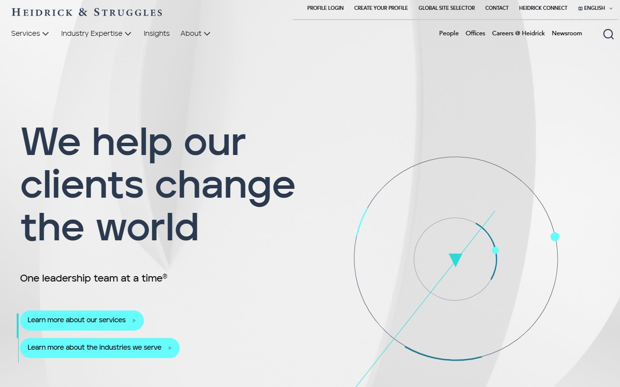 Heidrick & Struggles website