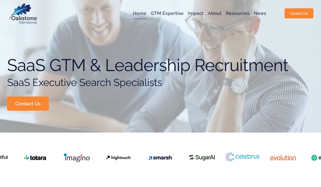 Oakstone International (SaaS) website