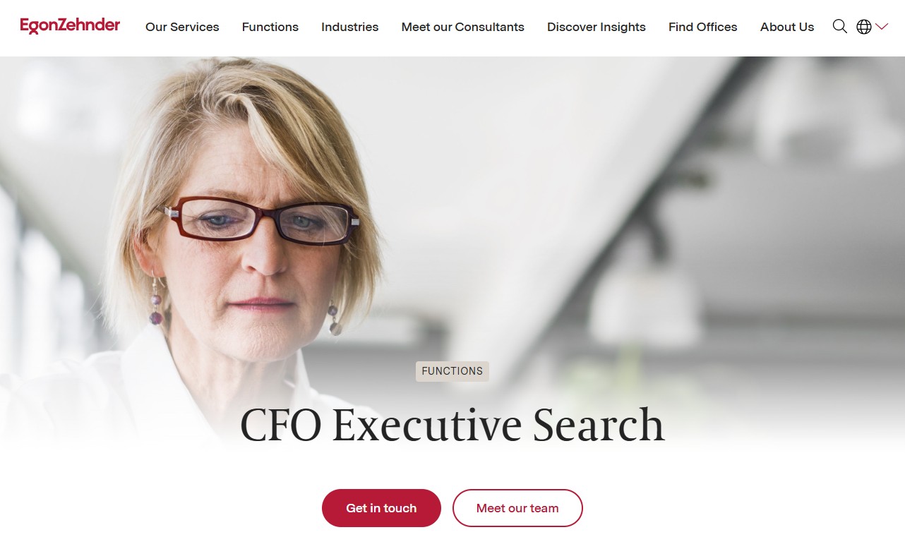 Egon Zehnder website
