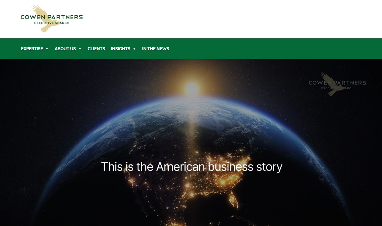 Cowen Partners website
