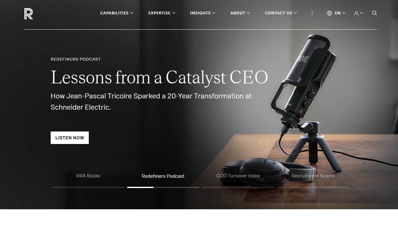 Russell Reynolds Associates website