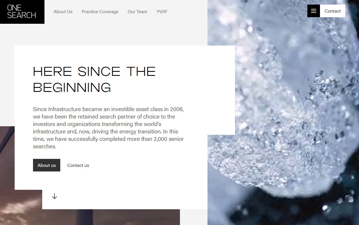 One Search website