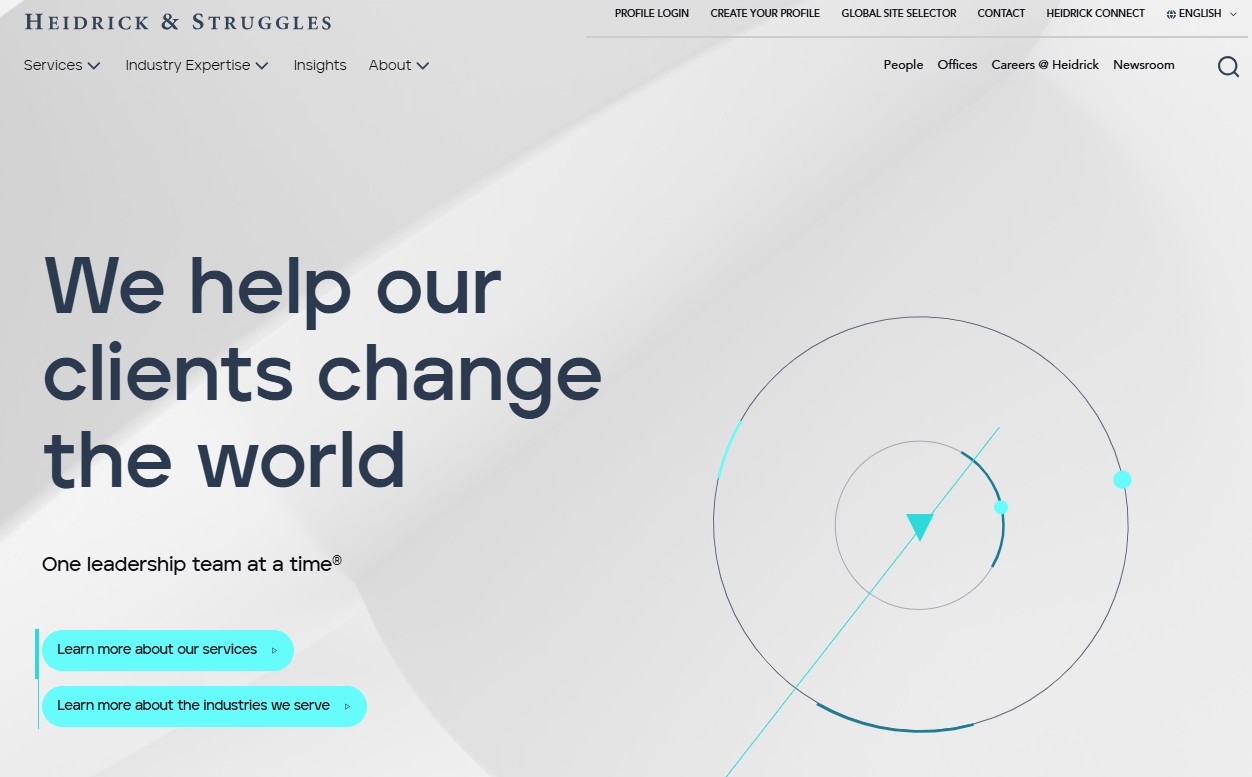Heidrick & Struggles website