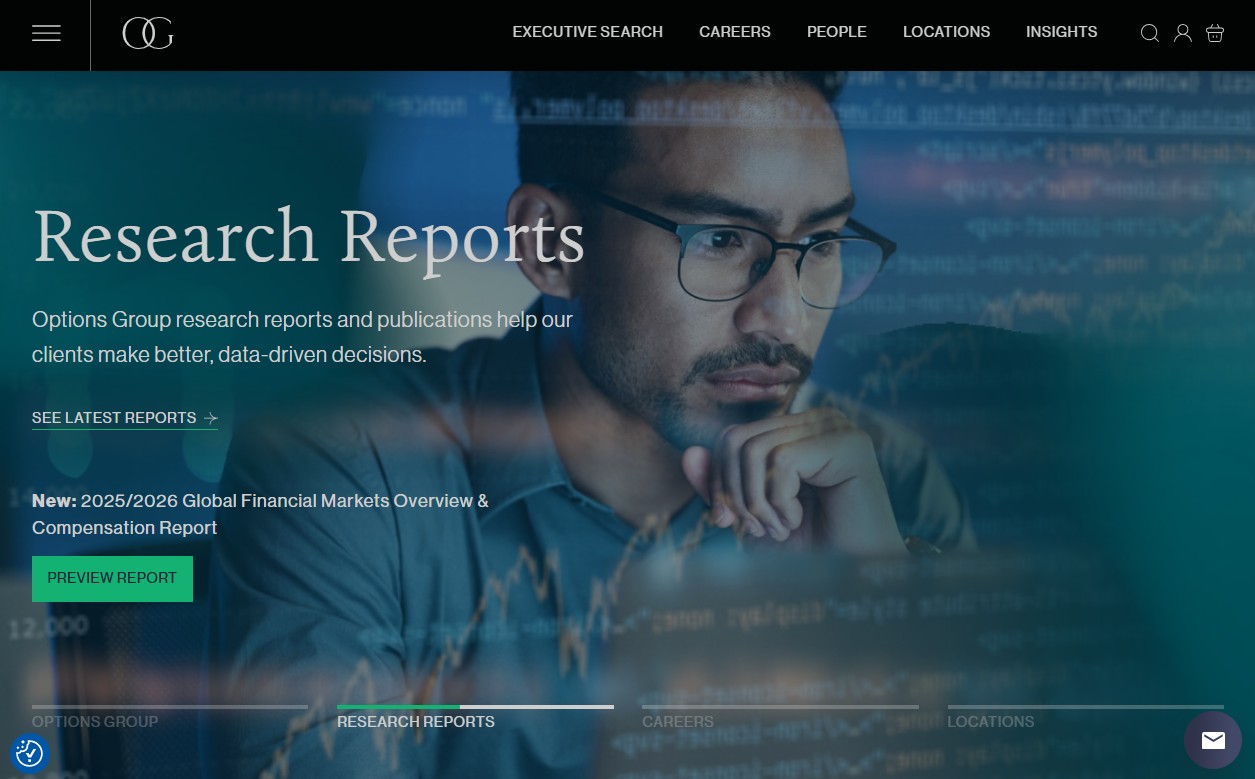 Options Group website