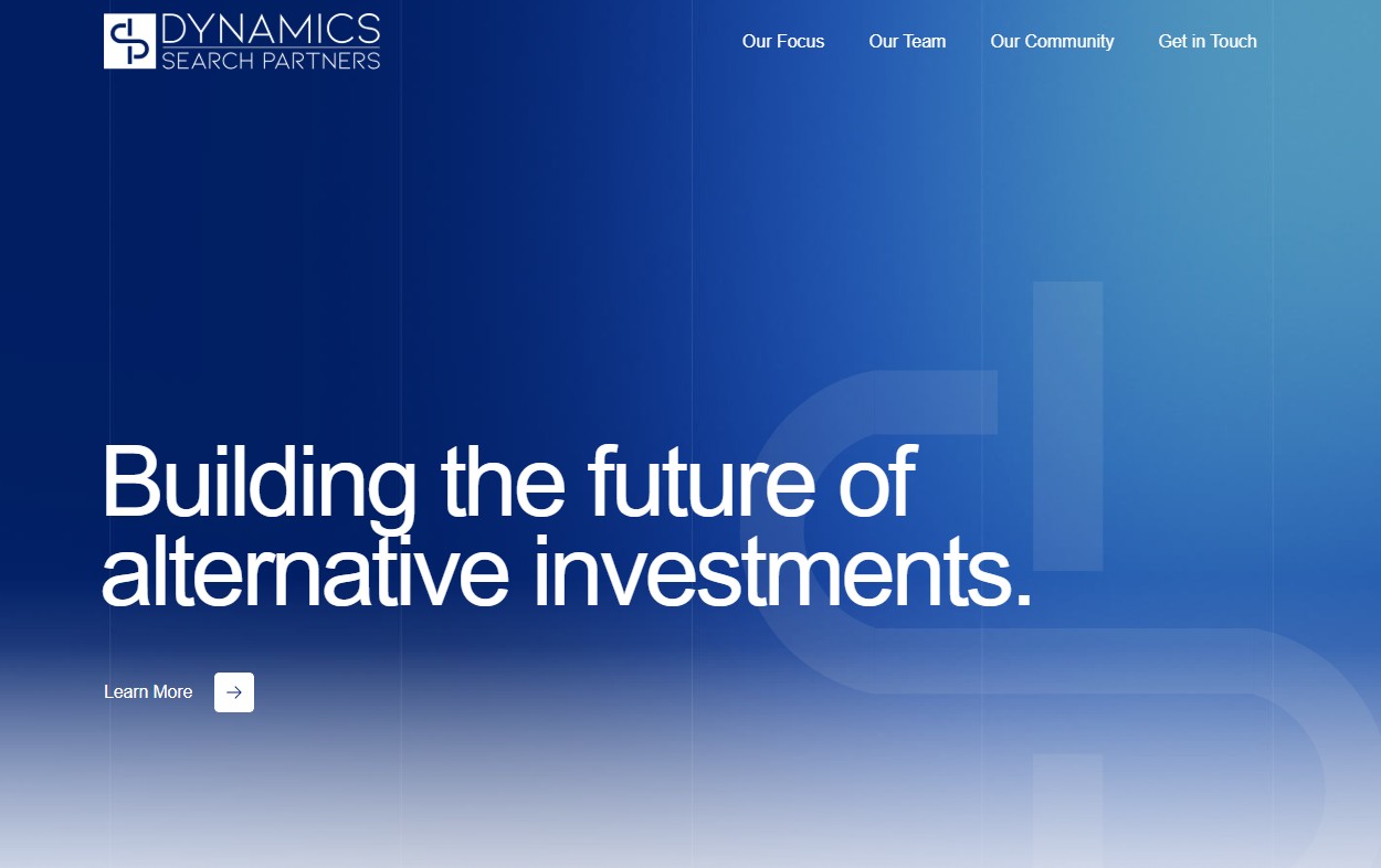 Dynamics Search Partners website