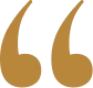 Large stylized orange quotation marks on a transparent background.