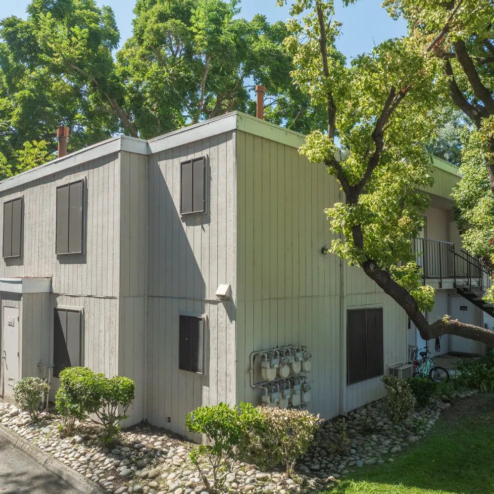 Exterior view of property