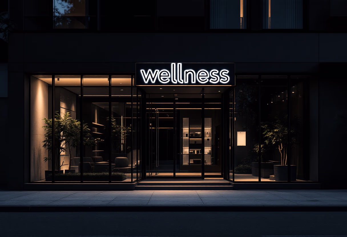image of wellness center building exterior