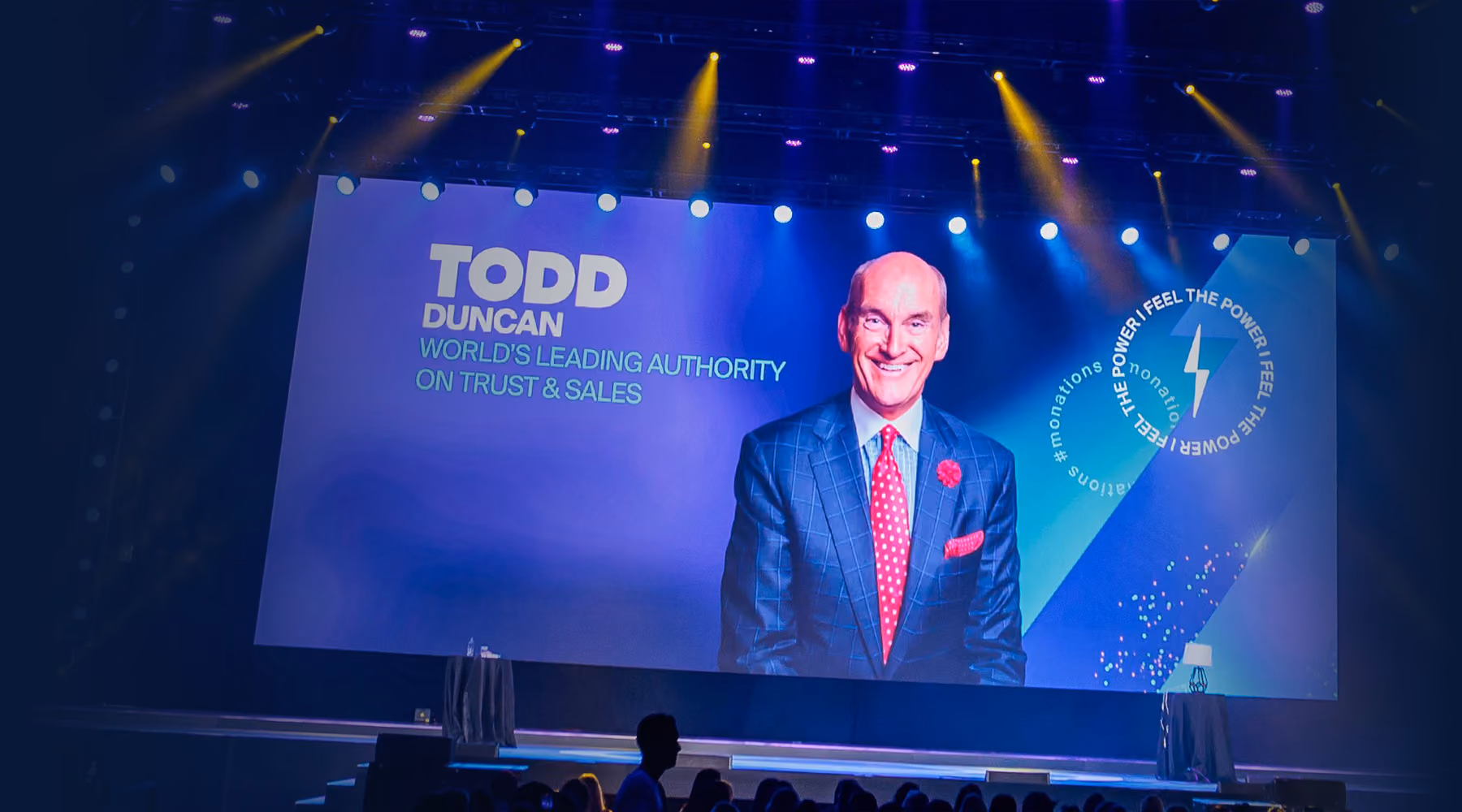 Todd Duncan on stage