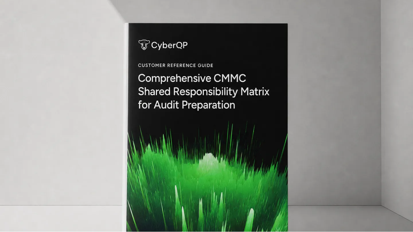 CMMC Responsibility Matrix for Audit Preparation
