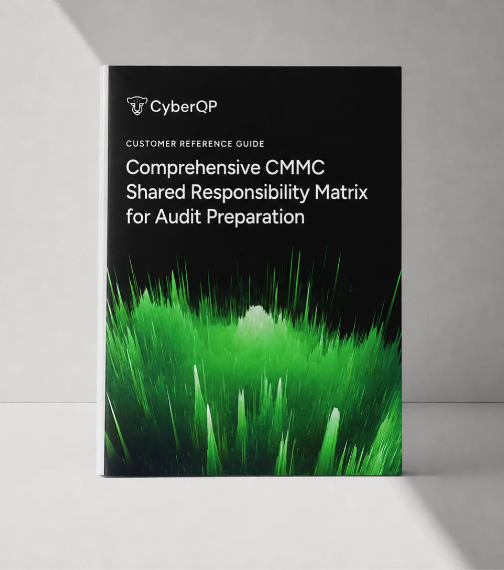 CMMC Responsibility Matrix for Audit Preparation Mockup