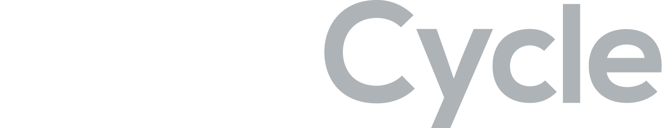 WolfCycle wordmark logo in gray text on white background.