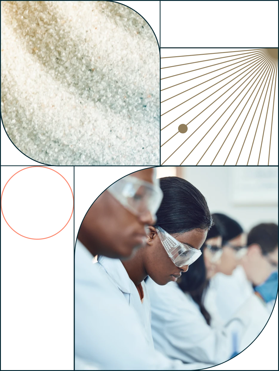 Scientists working in a lab