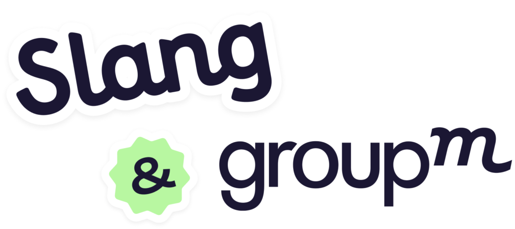 logo Group M + Slang