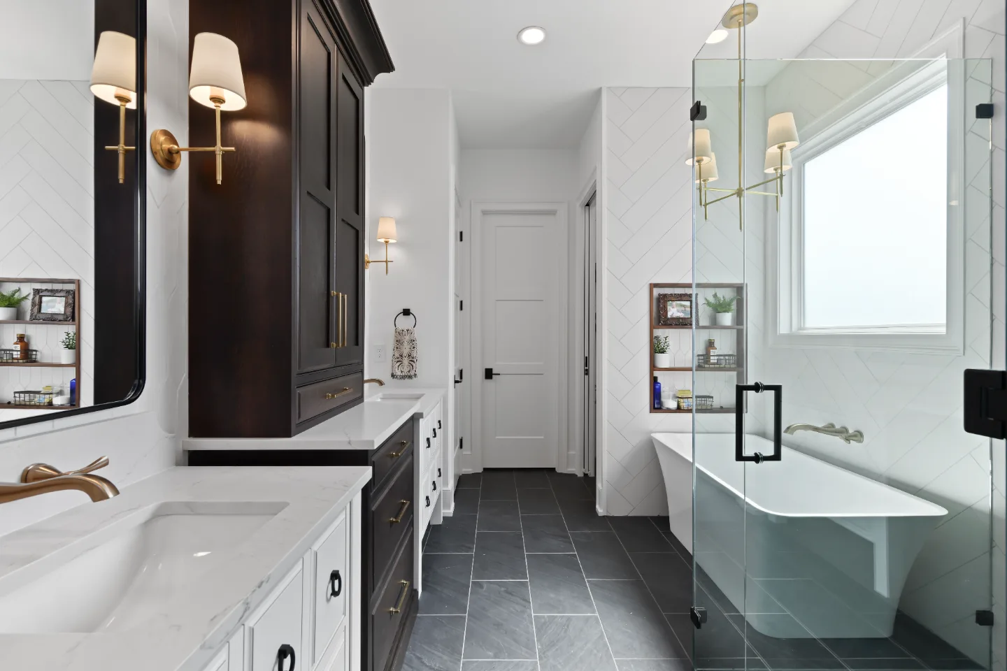Primary Bath remodel in Westhaven, TN. Sebring Design Build transformed this Westhaven primary bath in Franklin.