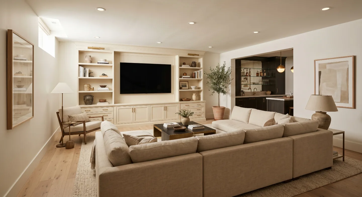 Basement Entertainment Room Ideas for Franklin TN Homes