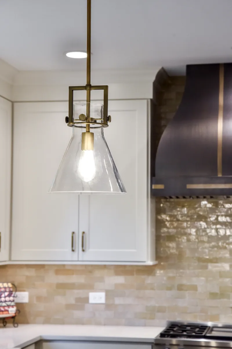 Kitchen remodel in Brentwood, TN. Sebring Design Build transformed this Brentwood kitchen by removing angled walls and soffits to create an open.