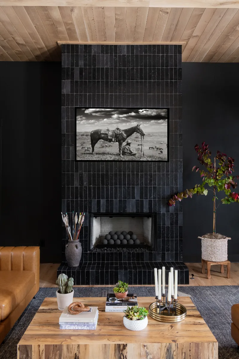 A unique-luxurious fireplace in Columbia, TN, part of a nine-space whole home remodel by Sebring Design Build. Specs pending photo verification.