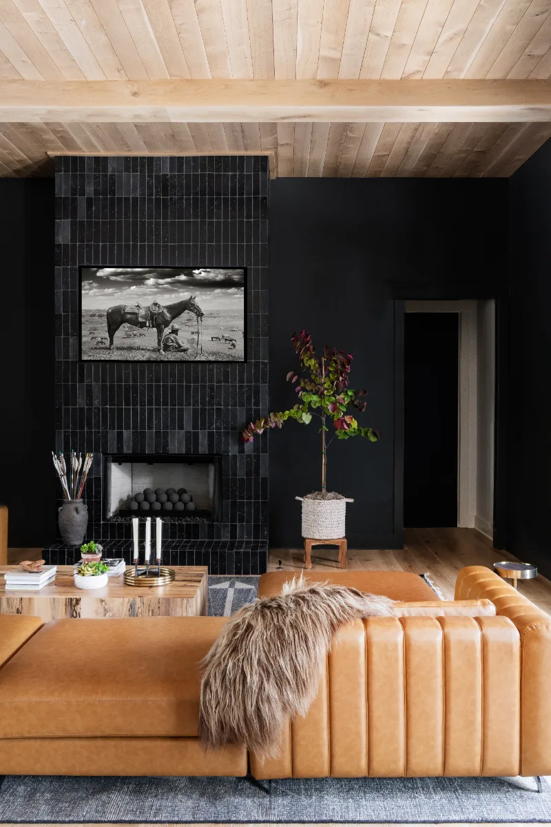 A unique-luxurious fireplace in Columbia, TN, part of a nine-space whole home remodel by Sebring Design Build. Specs pending photo verification.