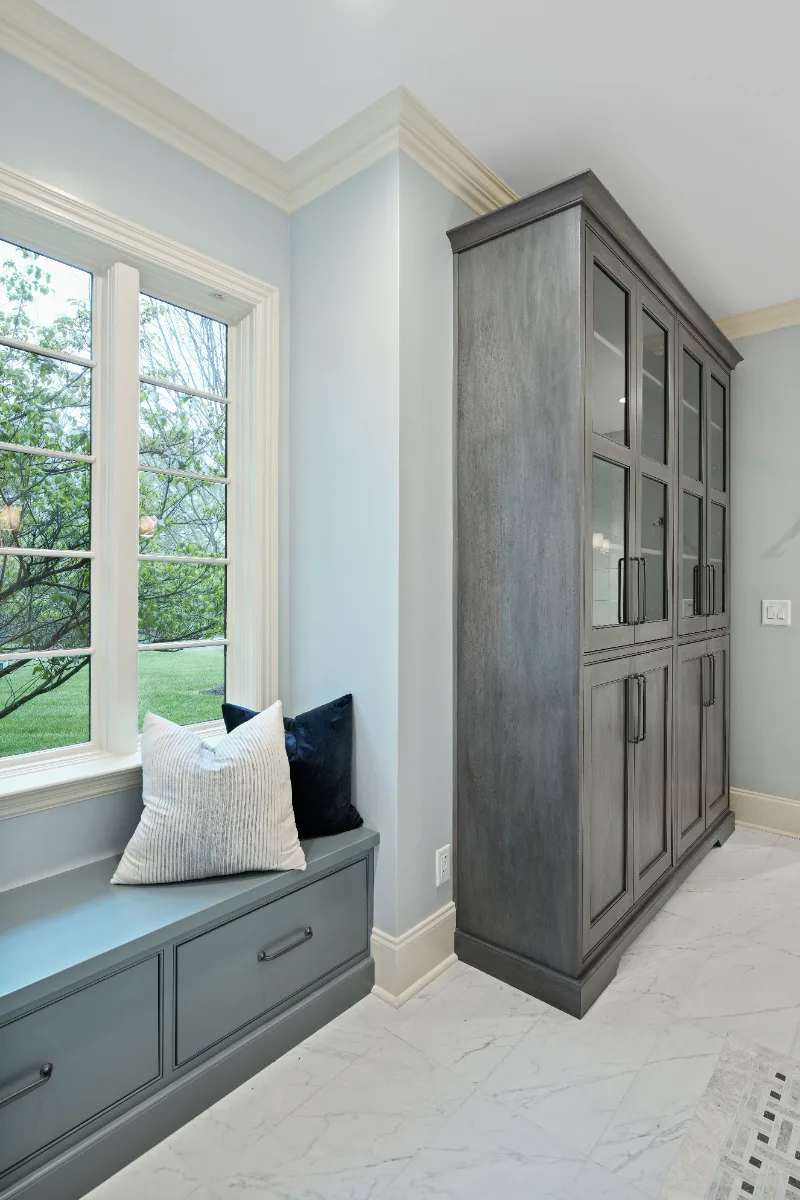 Primary Bath remodel in Franklin, TN. Sebring Design Build transformed this Bonbrook primary bath in Brentwood.