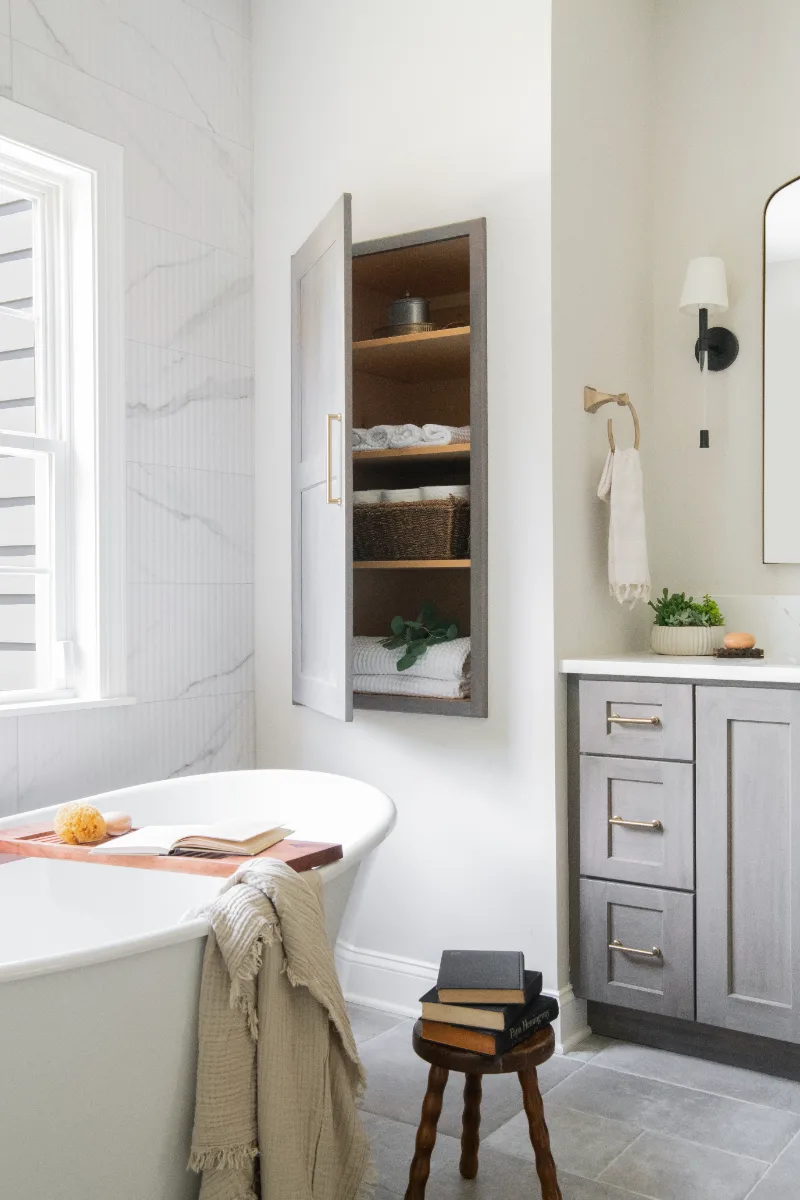 A coastal-elegant whole house remodel in Willowsprings, Franklin TN 37064. Kitchen, primary bath, and guest bath transformed by Sebring Design Build.