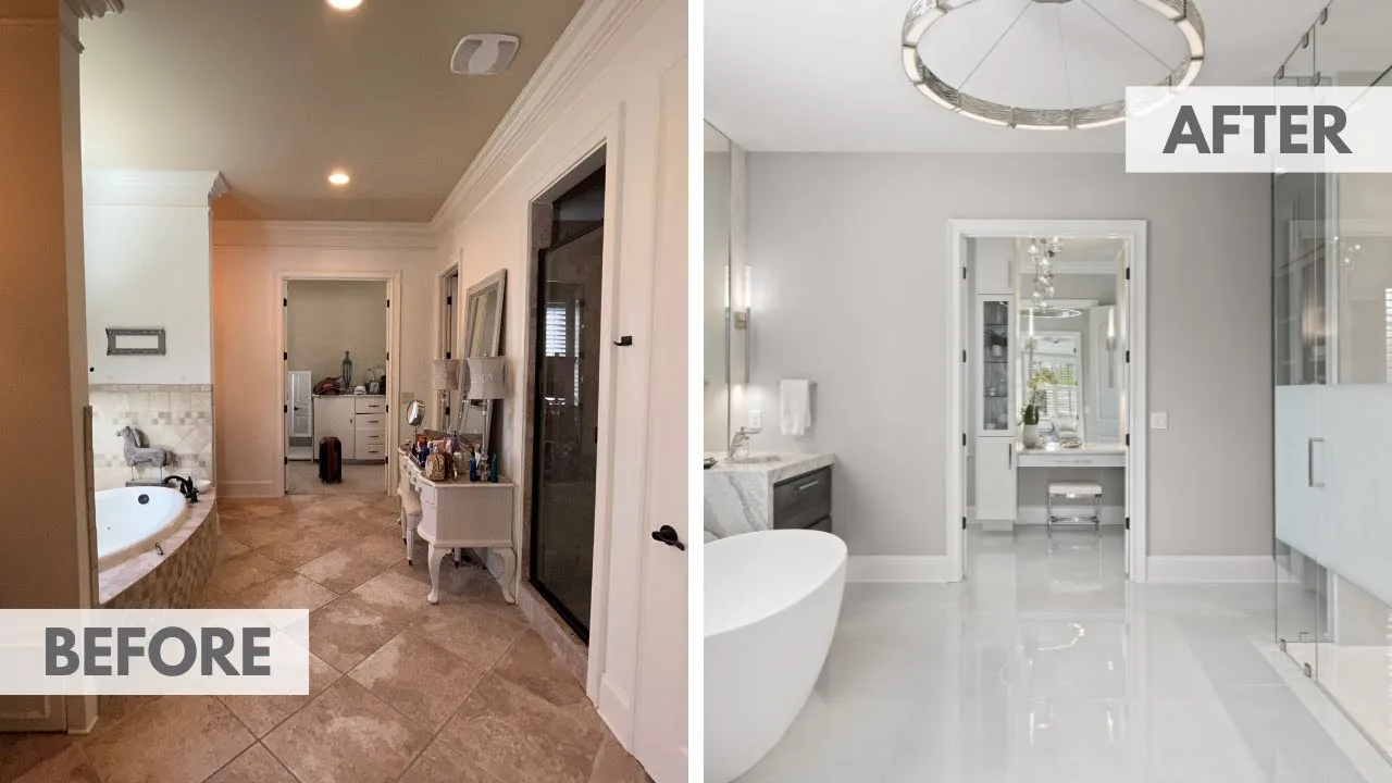 Magnolia Vale Primary Bath Before and After Video Tour