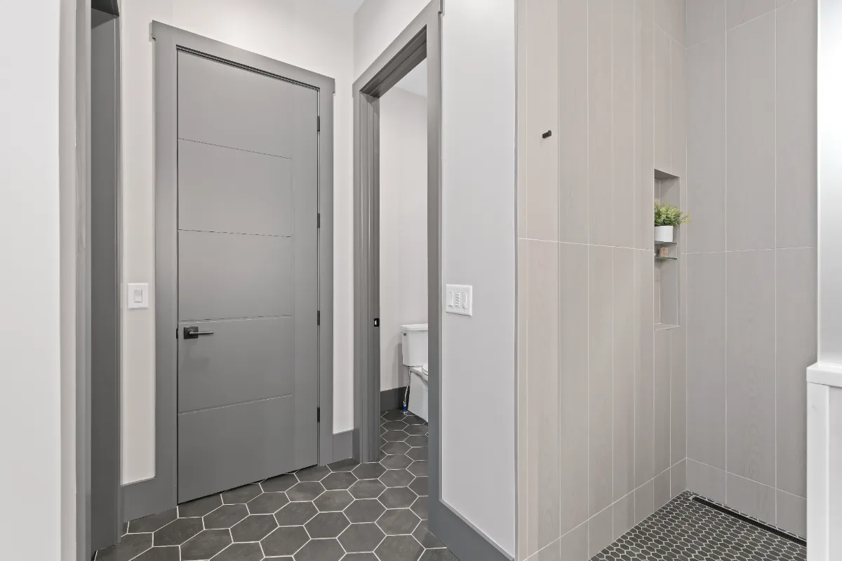 The Primary Bath at Our Westhaven Contemporary Remodel